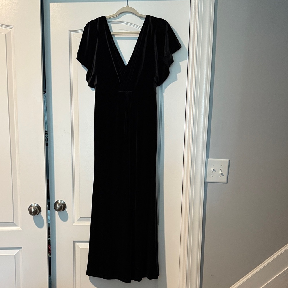Revelry Black Maxi Dress
